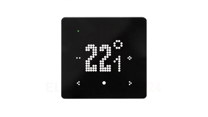 Regulator temperatury dotykowy LED Wi-Fi Supla GKW-01 czarny SPL10000013