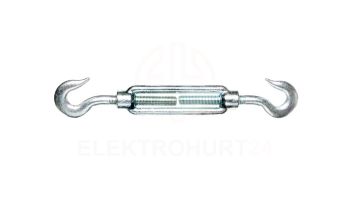 Śruba rzymska hak-hak 320-430mm M 16 ocynkowana 34.6 OC /93400601/