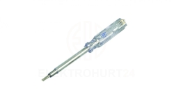 Próbnik napięcia 19cm, transparentny 100-250V 19313