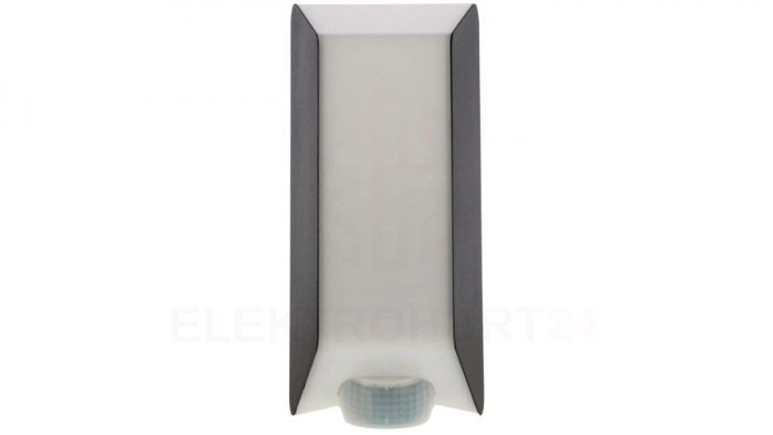 Oprawa elewacyjna z czujnikiem ruchu max. 15W E27 IP44 230V antracyt tworzywo sztuczne 068899