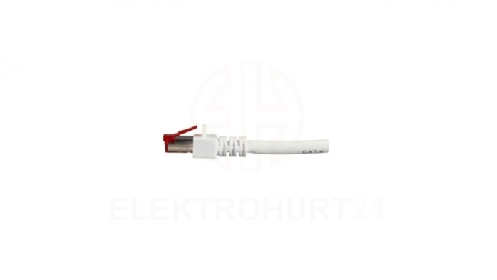 Patchcord SFTP 1m Cat.6 LSZH biały