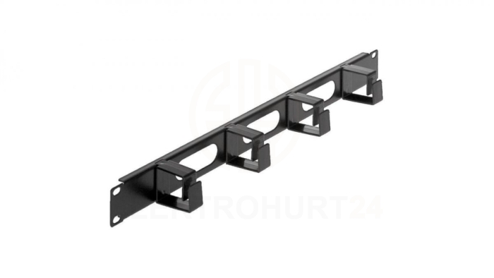 Organizer kabli 4 uchwyty 45X60 1U Rack 19 711050