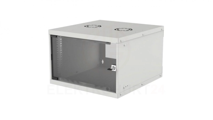 Szafka wisząca 6U 540X400 Rack 19 Basic Flatpack Szara 714150