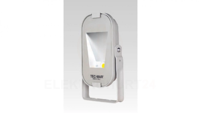 Naświetlacz LED LORDINO 40W 5111lm 130lm/W (zam.100W) 4000K RA80 MOD.AR (SILVER) IP66 7 lat gwarancji Made in EU