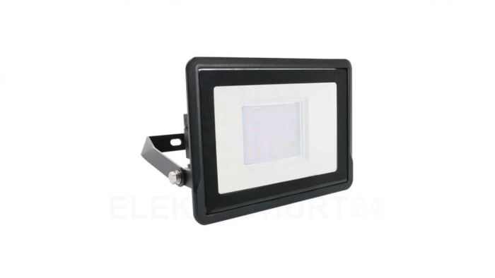 Projektor LED 30W 2340lm 6500K Dioda SAMSUNG IP65 Czarny 5 Lat Gwarancji 20312