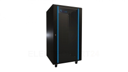 Szafa rack stojąca Extralink 22U 600x600 Czarna