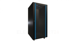 Szafa rack stojąca Extralink 27U 600x800 Czarna