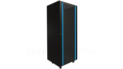 Szafa rack stojąca Extralink 37U 600x600 Czarna