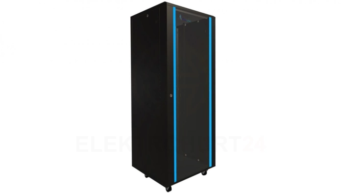Szafa rack stojąca Extralink 37U 600x600 Czarna