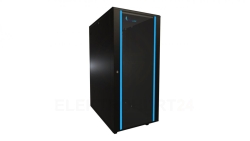 Szafa rack stojąca Extralink 27U 600x1000 Czarna