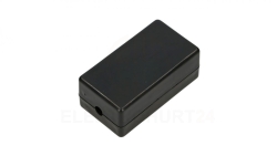 Puszka połączeniowa beczka, złączka, black Extralink CAT5E UTP