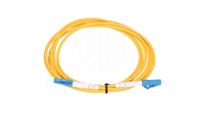 Patchcord Jednomodowy, Simplex, G657A1, 3mm, 1m Extralink LC/UPC-LC/UPC