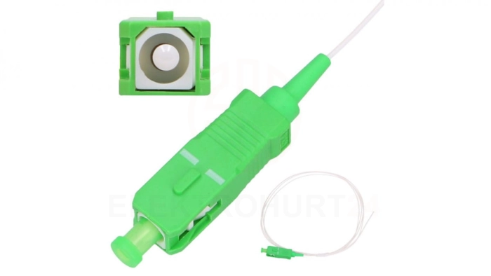 Pigtail Jednomodowy, 900um G.657A 1,5m, Easy strip, biały Extralink SC/APC