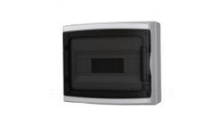 Rozdzielnica hermetyczna modułowa UV 400V AC 1000V DC 1x12 natynkowa IP 65 940.12 bezhalogenowa