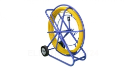 Pilot do przeciągania kabli włókno szklane FRP, śr. 9mm, dł. 300m, żółty Extralink Pilot 9mm 300m