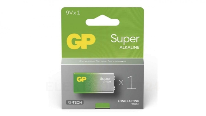 GP bateria alkaliczna SUPER 9V (6LR61) 1PP /1szt./