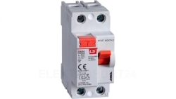 Wyłącznik różnicowoprądowy 2P 25A 0,3A typ A RKN2P 25A 300MAA 06220446R0