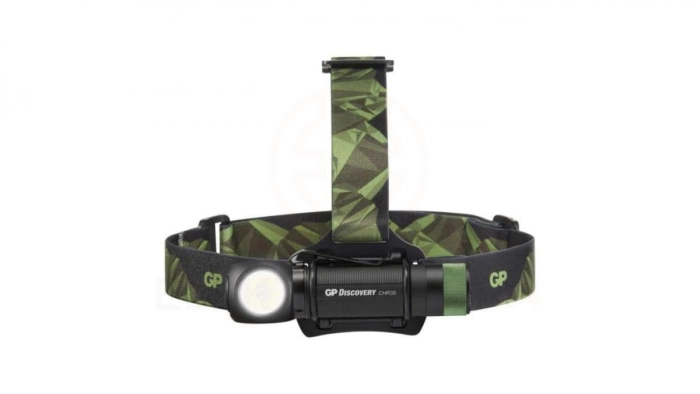 Czołówka ładowalna LED GP Discovery CHR35, 600lm / 1451703500