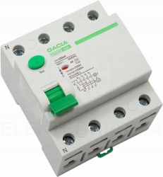 WYŁĄCZNIK RÓZNICOWOPRĄDOWY 4P 40A 100mA typ A 10kA