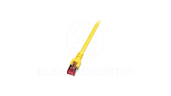 Patchcord SFTP Cat.6 LSZH żółty K5511.1 /1m/