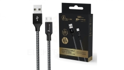 Kabel USB 15W 100cm Extralink Smart Life USB Type-A to MICRO-USB PVC 5V 3A czarny