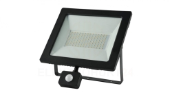 Projektor LED 100W 11500lm 4000K Premium z czujnikiem czarny IP44 GW-0017