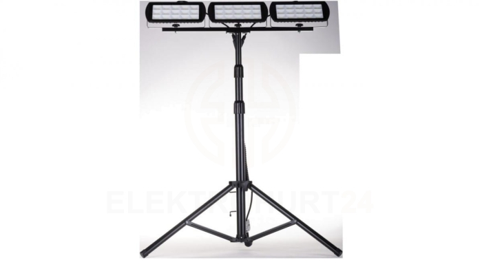 Projektor LED 3x45W na statywie czarny 3x4500lm 6400K GW-0036