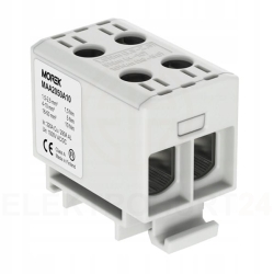 ZŁĄCZKA ZACISK OTL50-2 SZARA 2xAl/Cu 1,5-50mm2 1000V ZUG