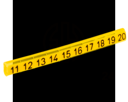 Oznacznik przewodów OZ-0/11-20 żółty E0