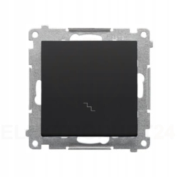 Simon 55 ŁĄCZNIK SCHODOWY (moduł) 10AX CZARNY MAT