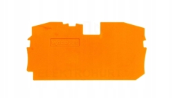 ŚCIANKA KOŃCOWA Wago 2016-1292 POMARAŃCZOWA /1 szt./