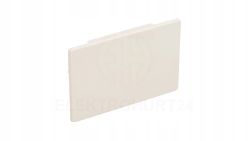 KOŃCÓWKA KANAŁU WDK 90x60 HE60090RW BIAŁA