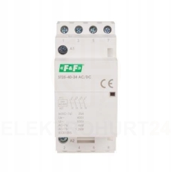 F&F Stycznik modułowy montaż na szynie ST25-40 24 V AC/DC