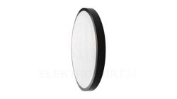 Plafoniera LED 36W 3820lm 4000K Dioda SAMSUNG IP44 Okrągła fi350 Mleczny Czarna Ramka 5 Lat Gwarancji 76401-24