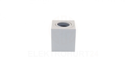 Oprawa Halogenowa GU10 Natynkowa Kwadrat Biała OHN-2B