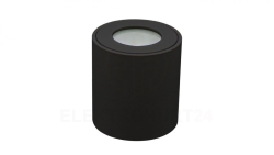 Oprawa Halogenowa GU10 Natynkowa Czarna Pojedyncza OHN-7C IP44