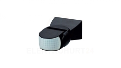 Czujnik ruchu PIR IP65 180 st. 300W zasięg 12m czarny CP-5C