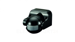 Czujnik ruchu PIR IP44 180 st. 300W zasięg 12m czarny CP-2C