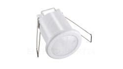 Czujnik ruchu PIR podtynkowy IP20 360 st. 400W zasięg 8m biały CP-11B