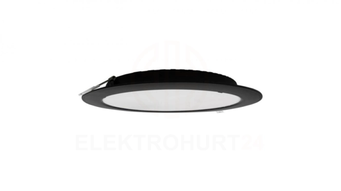 DOWNLIGHT P/T OKRĄG 24W 4000K CZARNY DL-1