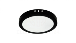 Oprawa downlight N/T okrąg 24W 2640lm 4000K IP20 czarny DL-1 EC20474