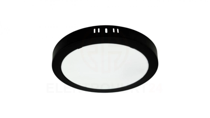 DOWNLIGHT N/T OKRĄG 24W 4000K CZARNY DL-1