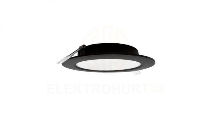DOWNLIGHT P/T OKRĄG 12W 4000K CZARNY DL-1