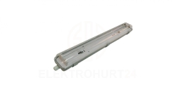 Oprawa hermetyczna do tub LED 2x60cm pełna blacha odbłyśnik