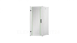 Szafa sieciowa stojąca Hyper Pro 19 26U rack 600x800, drzwi przód szyba, szary, 1000kg DN-51005