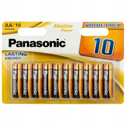 Baterie alkaliczne Panasonic LR6 AA 1,5V Alkaline Power – 10 szt