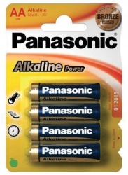 Baterie alkaliczne Panasonic LR6 AA 1,5V Alkaline Power – 4 sztuki