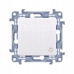 Simon 10 PRZYCISK ŚWIATŁO SZYBKOZŁĄCZA 10AX BIAŁY