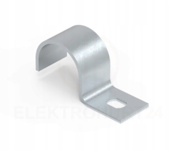 UCHWYT U20 METALOWY OCYNKOWANY DO KABLI i RUR 20mm