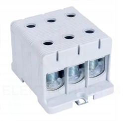 ZŁĄCZKA SZYNOWA PRZELOTOWA 35-150mm2 SZARA